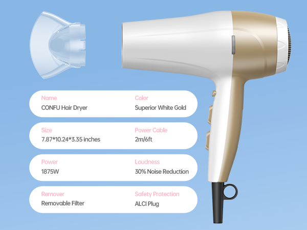 CONFU Hair Dryer