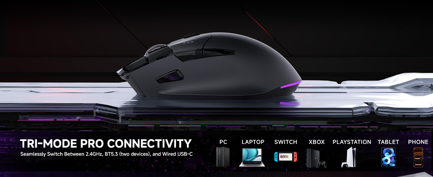 TRI-MODE PRO CONNECTIVITY