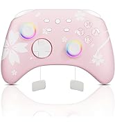 Mytrix Wireless Pro Controllers Compatible with Nintendo Switch, Windows PC iOS Android Steam/Ste...