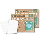Eco Green Living Laundry Detergent Sheets - Powerful Laundry Sheets/Washing Machine Sheets - Frie...