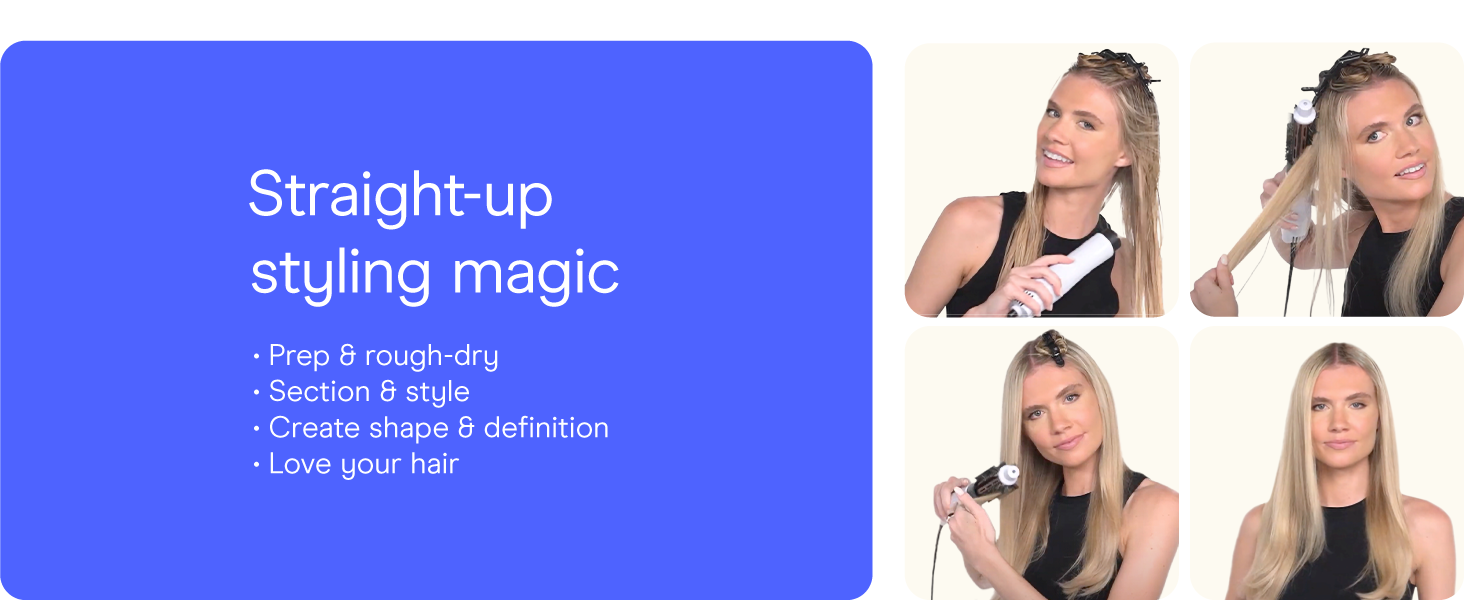 Conair infiniti hot air spin brush set dryer double ceramic ions less frizz healthy hair