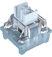 MageGee Gaming Blue Whale Customized Linear Keyboard Switches 110pcs, Built Keyboard, Pre Lubed S...