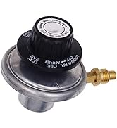 MeTer Star LPG 1 lb Adjustable Propane Gas Regulator Knob Pressure Relief Valve M12x1 Nozzle 0.7 mm