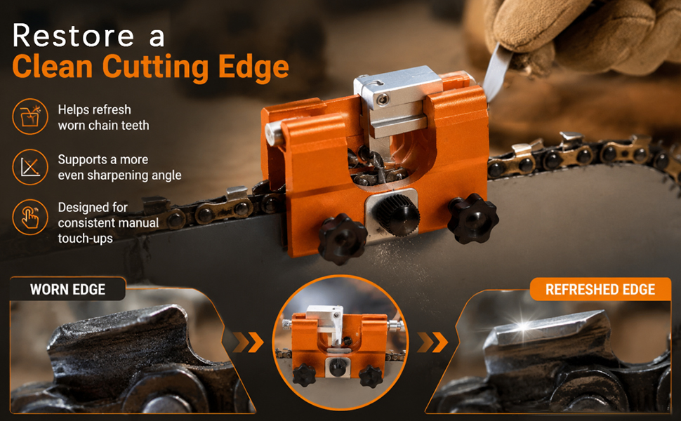 klampero chainsaw sharpener