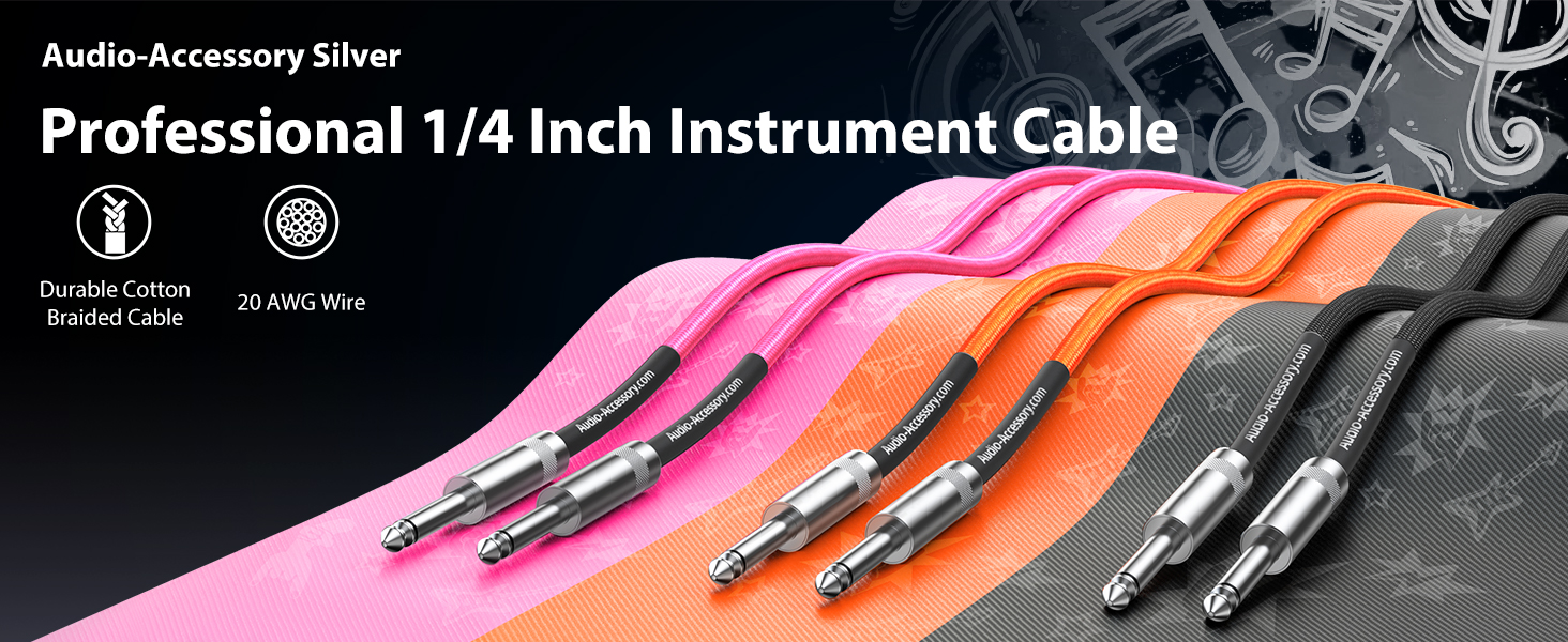 Guitar Cable 20 AWG Wire