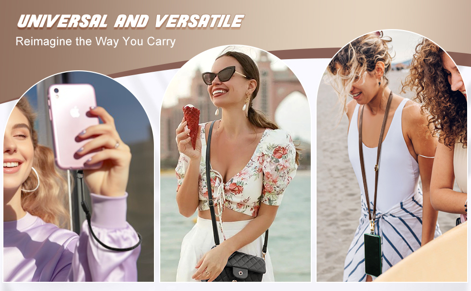 phone lanyard chain strap crossbody for iphone 15 14 13 phone sling phone charms