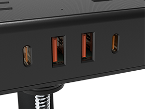 Usb C and A Power Strip
