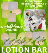 Lotion Bar Making Kits Everything needed to make 9 lotion bars in 1 box video instructions online