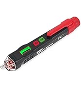 WGGE AC Voltage Tester/Non-Contact Voltage Tester with Dual Range AC 12V-1000V/48V-1000V, Electri...