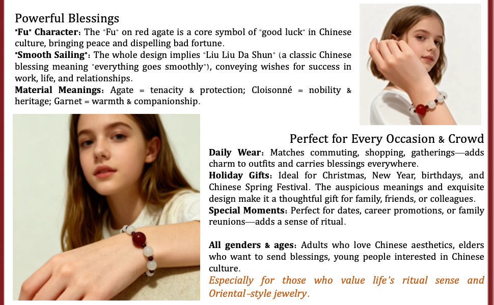 YIYANJU Agate Luck Bracelet 003