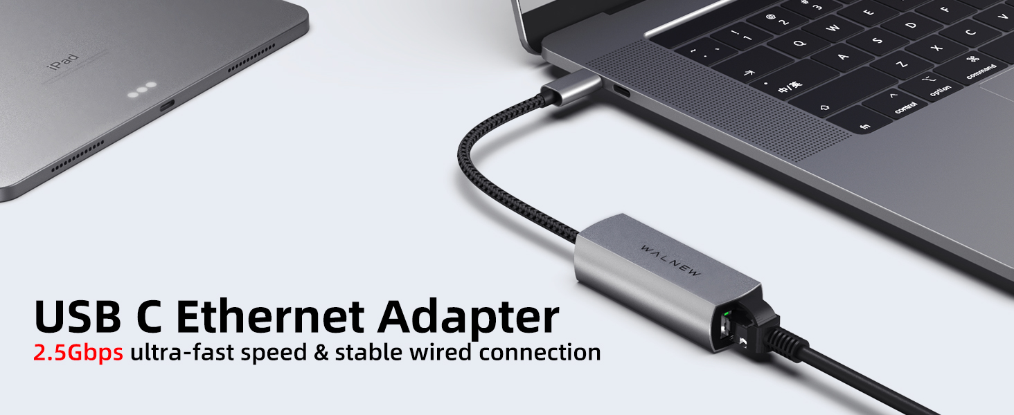 2.5g usb-c to ethernet adapter rj45 to usb c usb-c to cat6 adapter usb c rj45 adapter