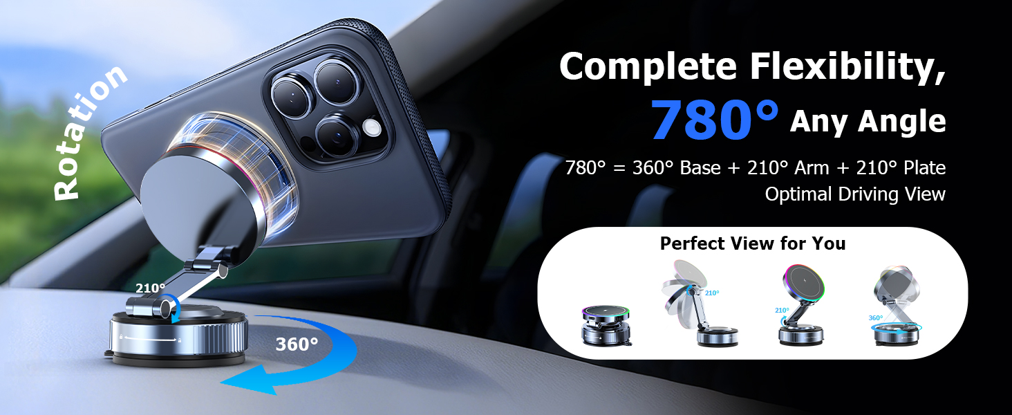 wireless car charger mount