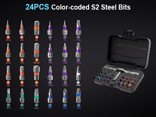 t handle ratchet screwdriver