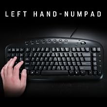 Left Hand-Numpad Keyboard