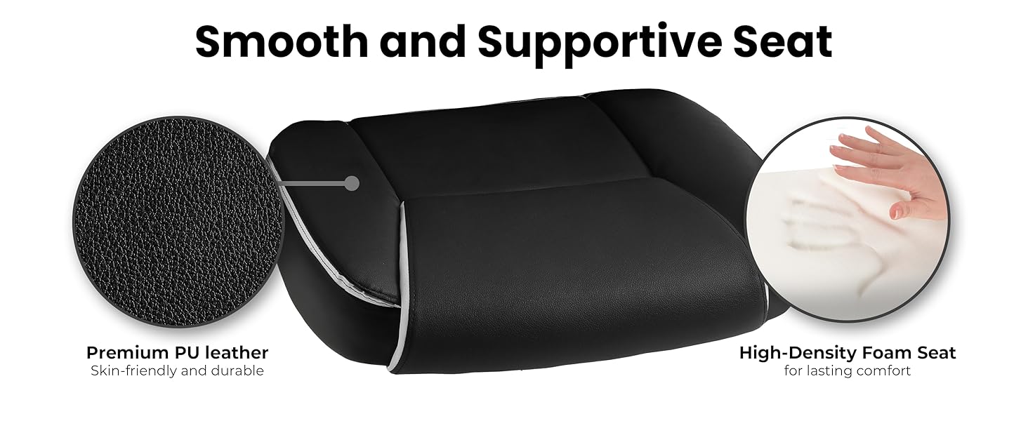 Adjustable mid back desk chair, executive chair