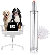 AMGSH Office Chair Cylinder Replacement - 5.5" Travel Length Office Gas Lift, Silver Heavy Duty H...