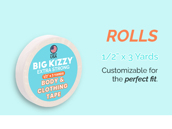 Body clothing tape