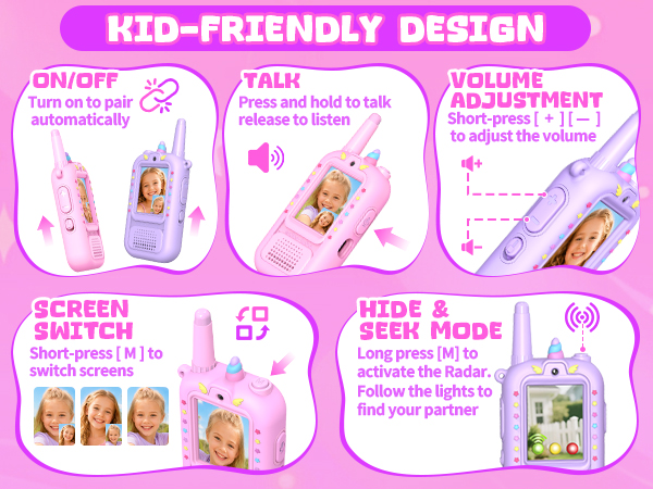 video walkie talkies for kids