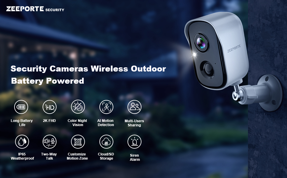outdoor security camera wireless