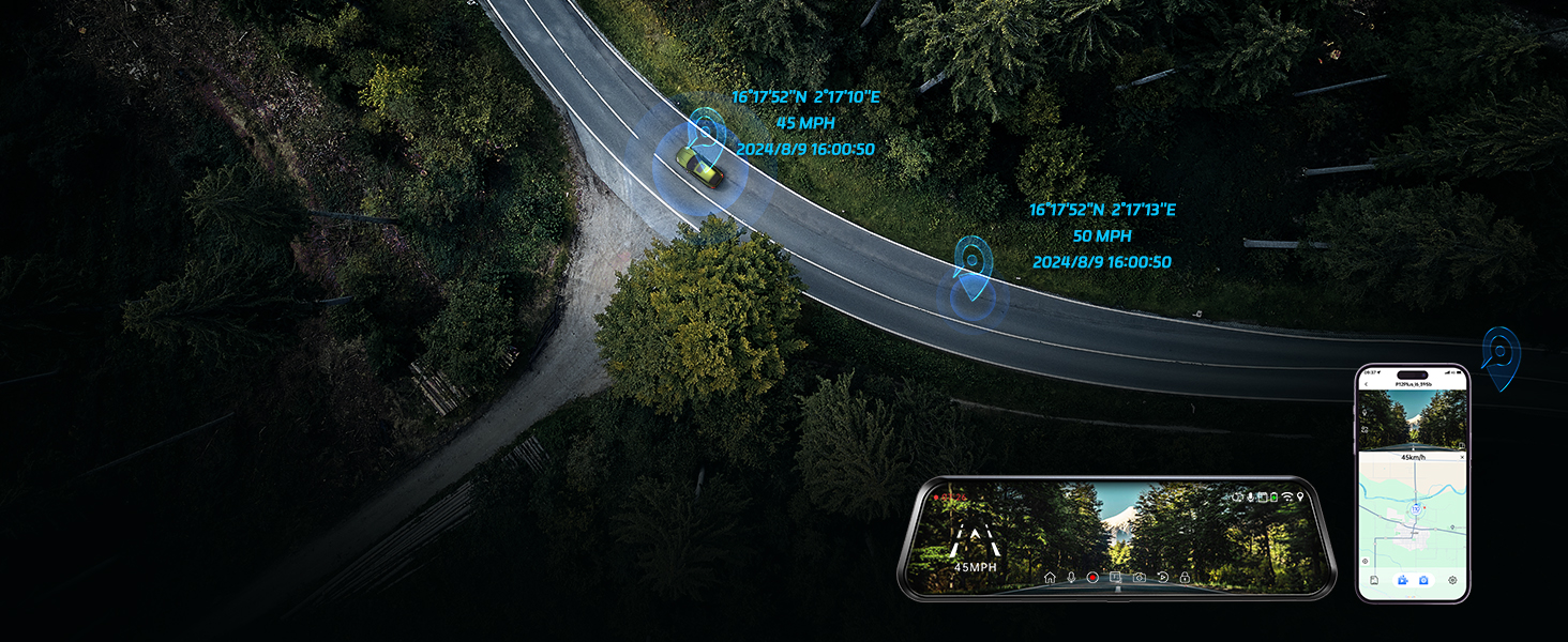 mirror backup camera