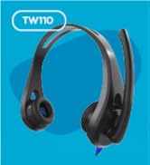 ThinkWrite Technologies / TWT Audio Ergo, TW110 | Premium On-Ear Headset with Noise Reducing Micr...