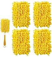 Yicotira 4 Pack Duster Refills for Swiffer, Reusable Duster Refills Heavy Duty Compatible with Sw...