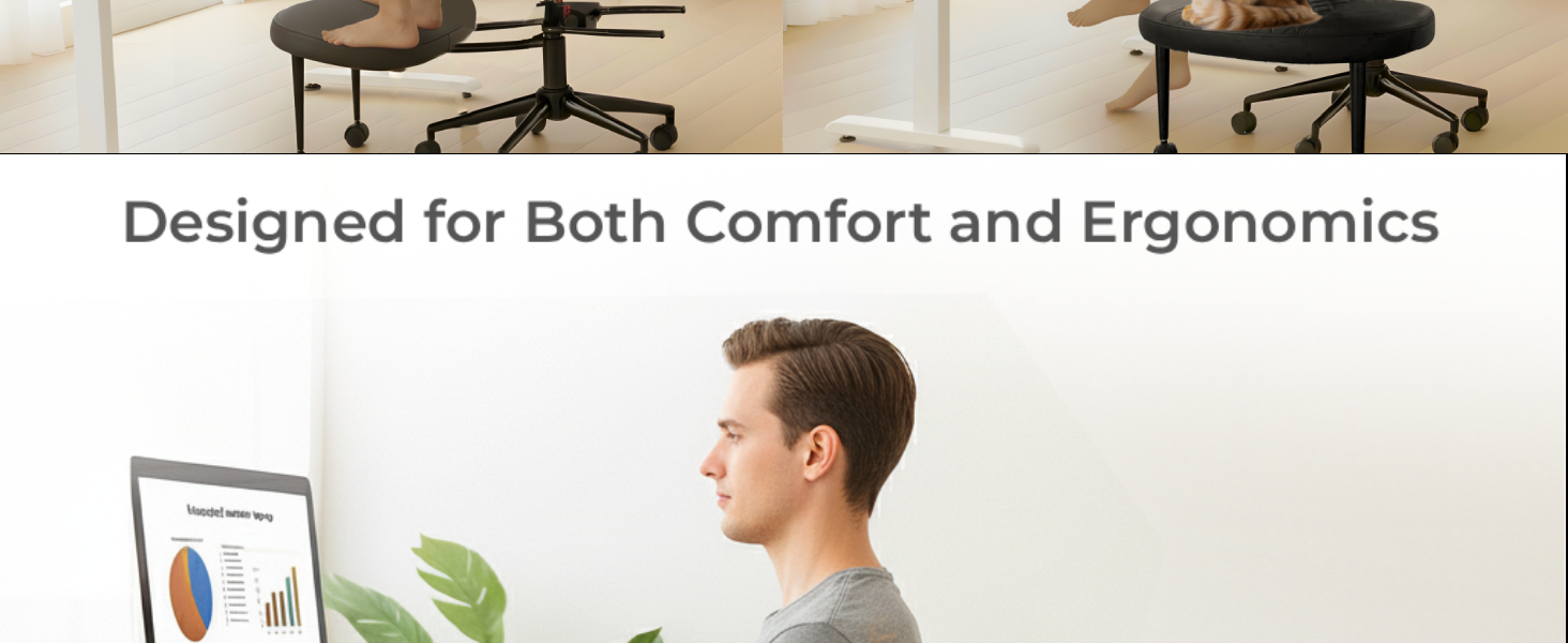 fidget chair adhd desk chair ergonomic cross legged chair meditation office chair
