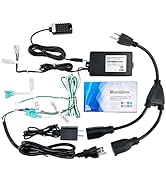 Durablow SH4002D Dual WiFi (2.4G+5G) Thermostat for Gas Fireplace Valve + Blower Remote Control, ...