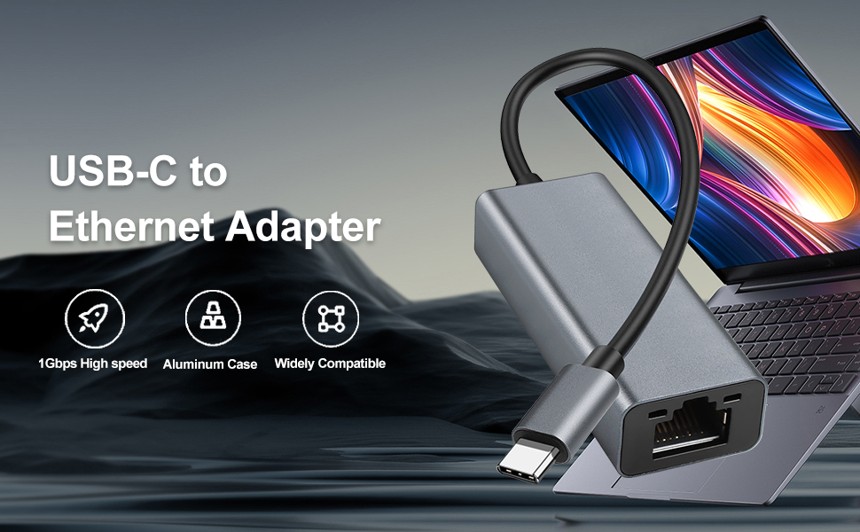 USB C to Ethernet Adapter