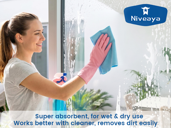 window cleaning cloth