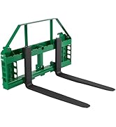 VEVOR Skid Steer Pallet Forks, 4000 lbs Rated Load Capacity, Pallet Fork Frame Attachment with 42...