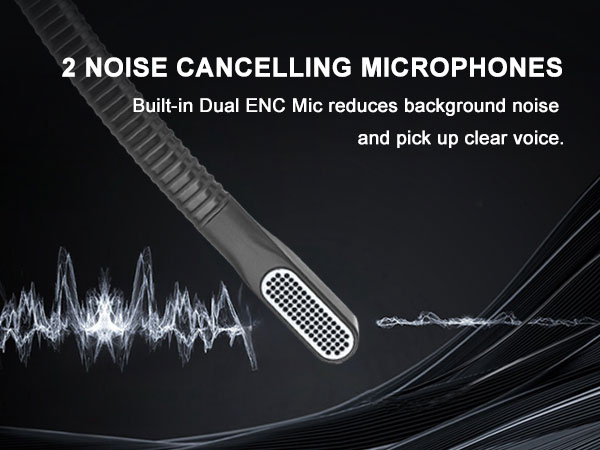 headset with mic noise cancelling