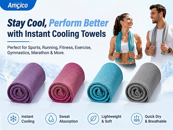 cooling towels for neck and face