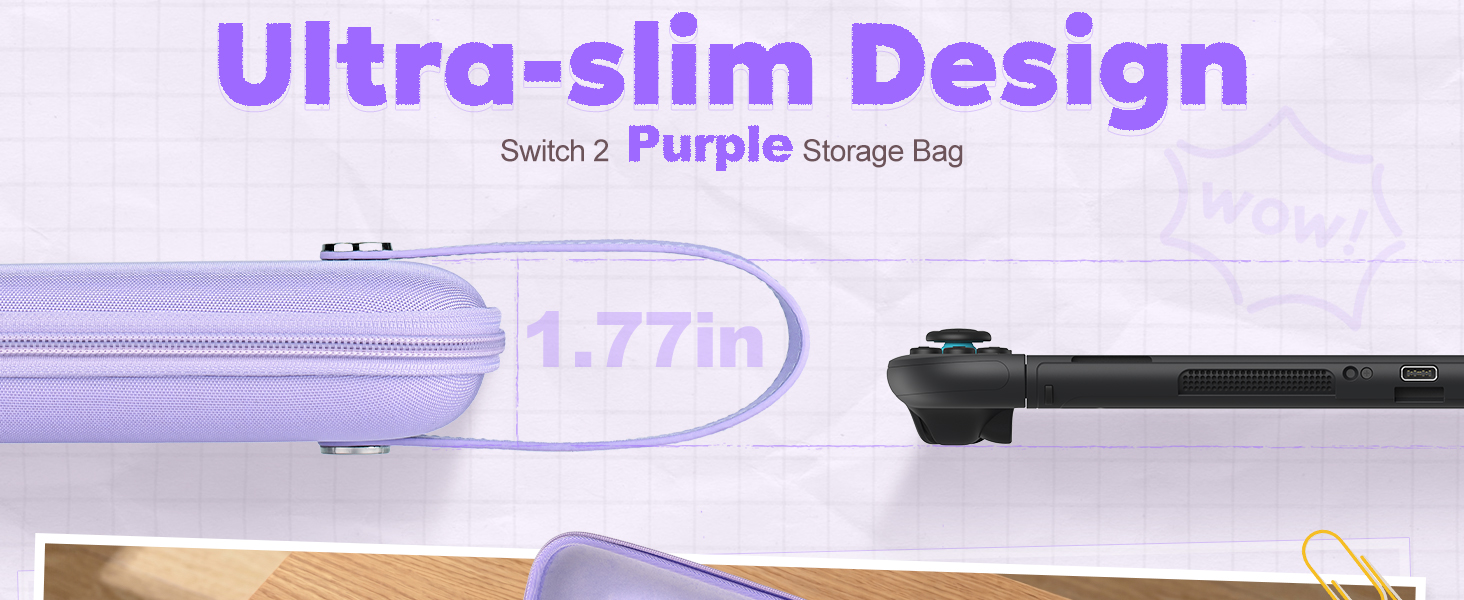 switch 2 case purple