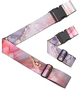 Rimilak 2 Pack Luggage Straps Suitcase Belts, Heavy Duty Adjustable Suitcase Belts Travel Bag Acc...