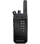 Cobra Performa 400 Business Walkie Talkie (1 Pack) – 2 Dedicated LMR Channels, UHF &amp; LMR, 18-Hour...
