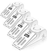 Door Stop Alarm, Door Stopper with 120DB Security Alarm, Floor Wedge Doorstop for Travel Apartmen...