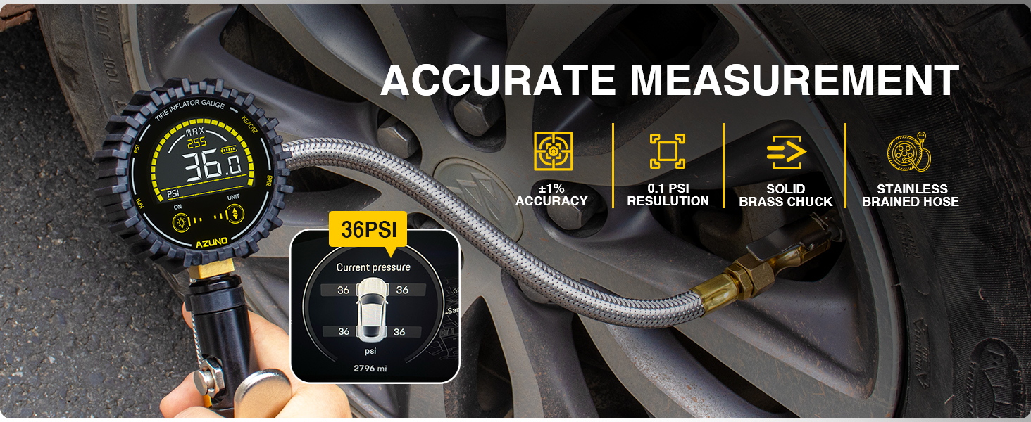 tire gauges for tire pressure