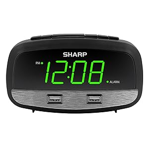 Charge charging alarm clock clocks digital fast charge USB quick
