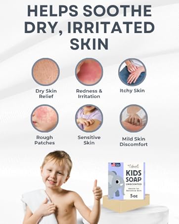 dry itch flaky skin relief anti itch skincare face body wash cleanser relief calming soothing rash