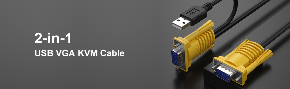 vga kvm cable