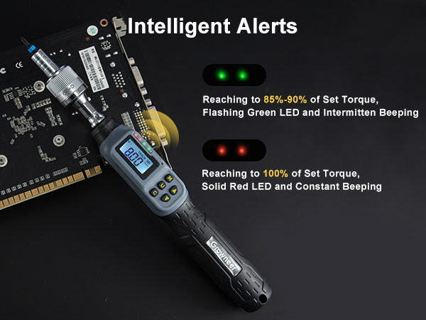 torque screwdriver with smart alerts
