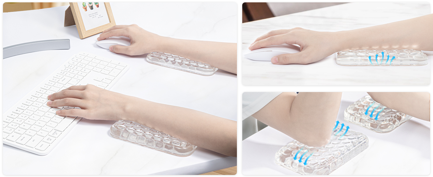 Ergonomic Keyboard Elbow Rest Pad