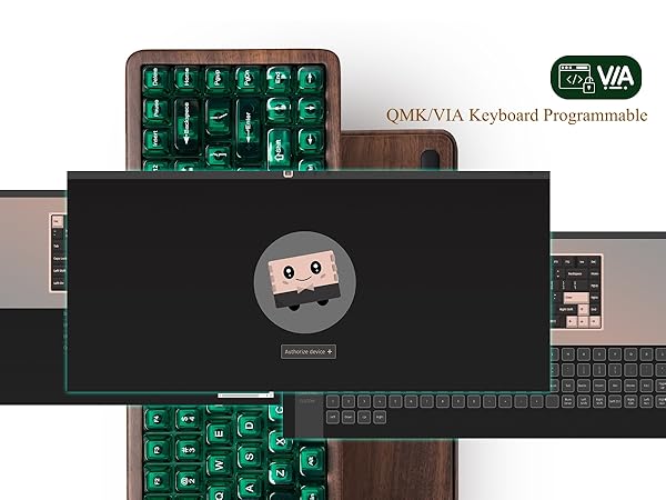 keyboard 75% Wireless Mechanical Custom Keyboard RGB Hot Swappable