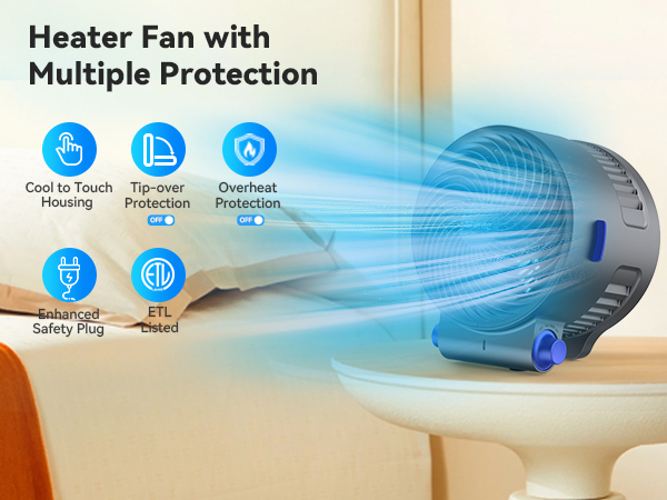 heater fan combo for indoor use