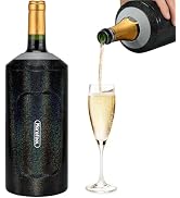 Wine Chillers for Bottles-Ideal Gift for Wine Lover, Stainless Steel Portable Champagne Cooler Sl...