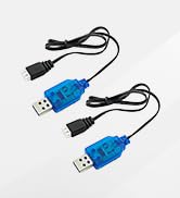 7.4v 2s LiPo Battery USB Charger Cable with XH-3P Connector Compatible with SplatRball 7.4v Water...