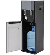 Bottom Loading Water Dispenser, Water Cooler Dispenser for 5 Gallon Bottle with Anti-Dry Burn Pro...