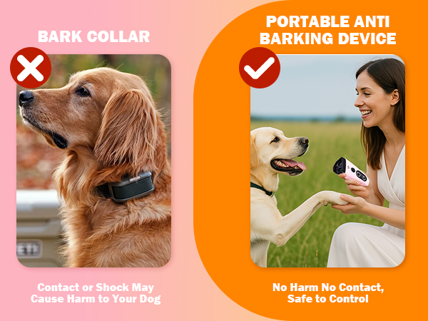 Rechargeable Anti-Barking Device for Dogs