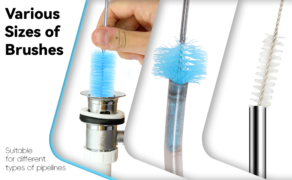 Bozenu Flexiable Drain Brush